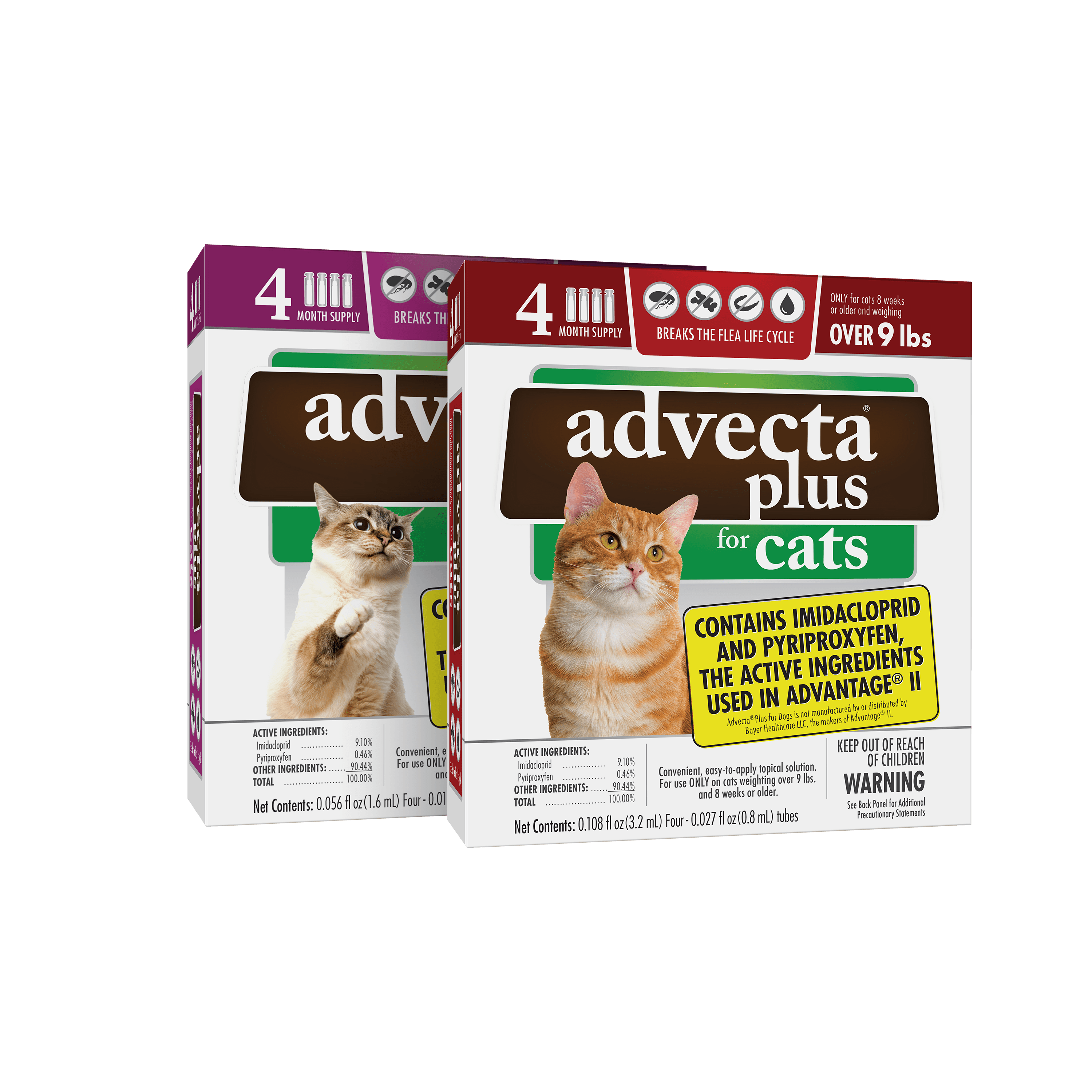 Advecta Plus Flea Protection for Cats Advecta